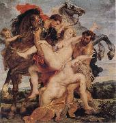 Peter Paul Rubens The Rape of the Daughters of Leucippus oil painting on canvas